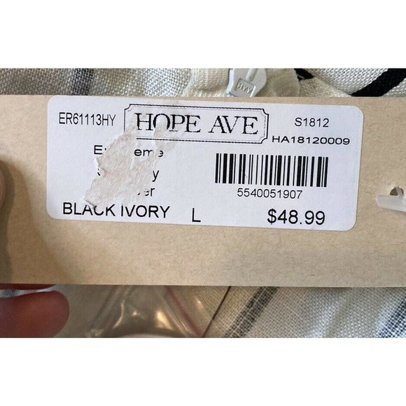 NWT En Creme Striped Sleeveless Stand By Romper L - Picture 4 of 10